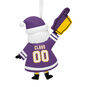 Minnesota Vikings Santa Fan Christmas Ornament back image number 6