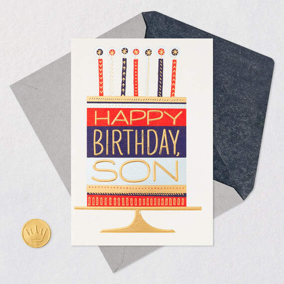 This Is the Day Birthday Card for Son, , large image number 6