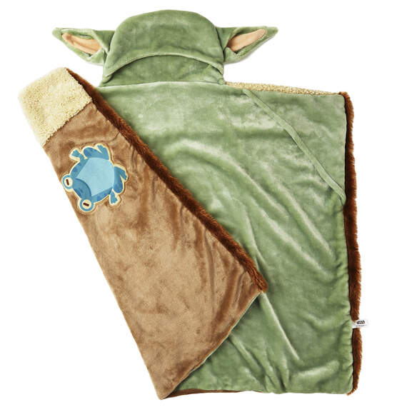 Star Wars: The Mandalorian™ The Child™ Grogu™ Hooded Blanket, , large image number 1
