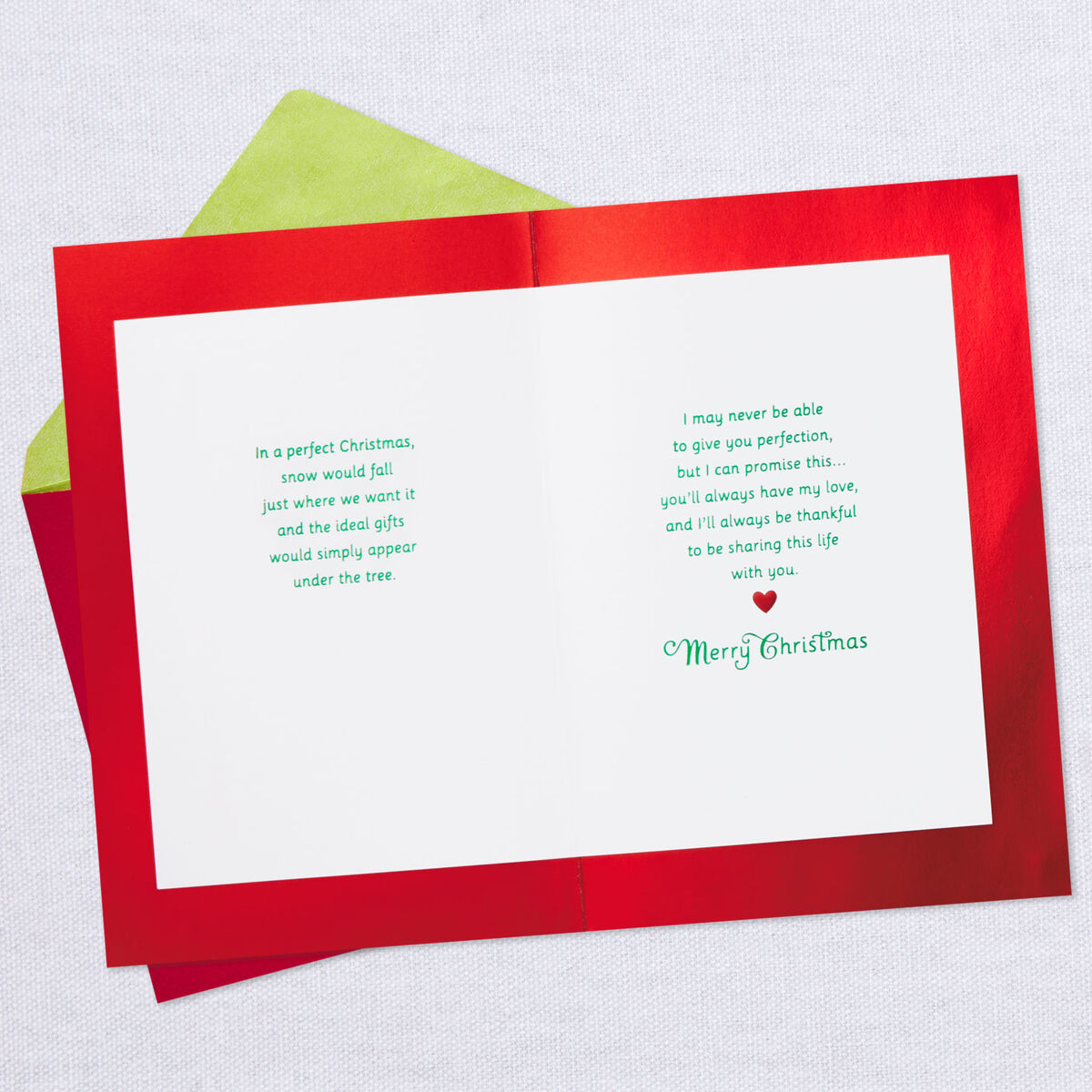 You Are the Joy of My Heart Christmas Card for Wife - Greeting Cards - Hallmark