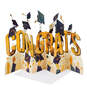 Jumbo Hats Off to You 3D Pop-Up Graduation Card, , large image number 1