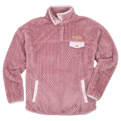 Simply Southern Simply Soft Dawn Pink Women's Pullover, 