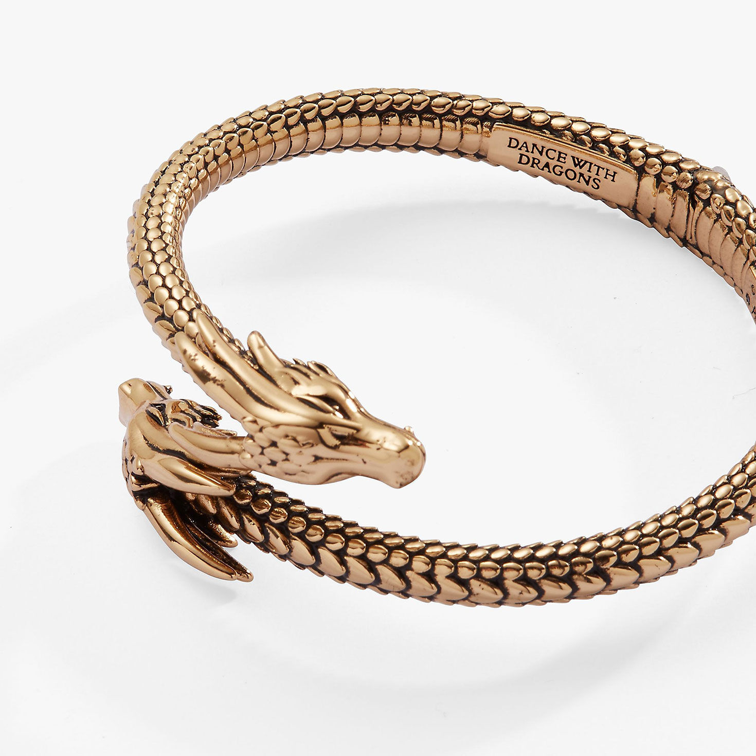 Alex And Ani House of the Dragon&trade; Cuff Bracelet closeup view image number 2