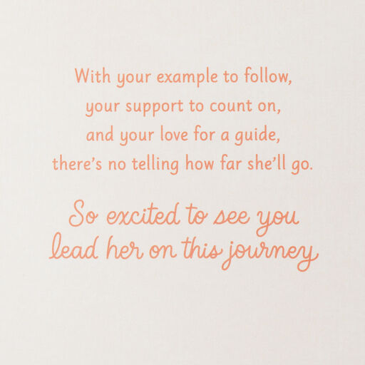 Your Baby Girl Is So Lucky New Baby Card, 