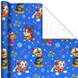 Paw Patrol Winter Fun Christmas Wrapping Paper Wrap Square image number 1