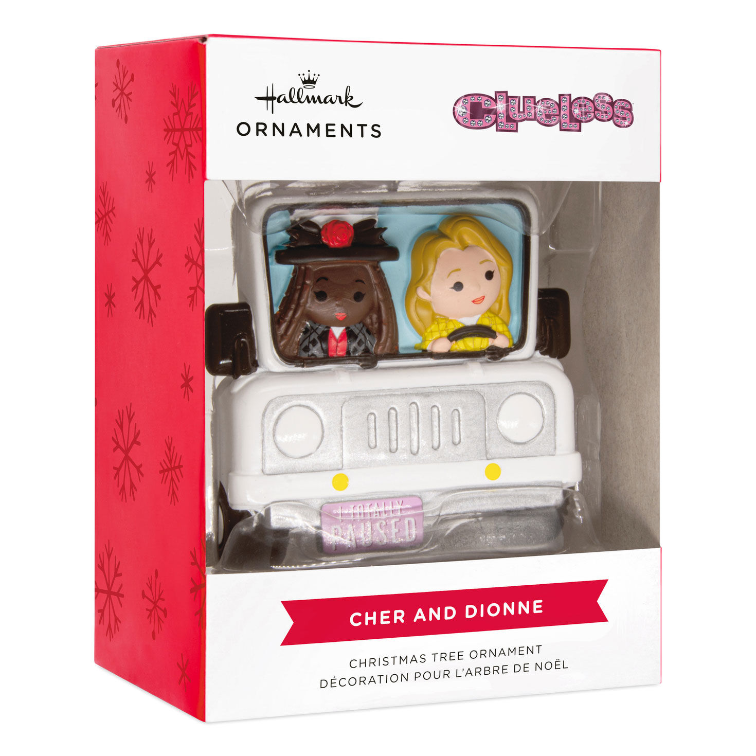 Clueless Cher Dionne in Car Christmas Ornament package front image number 7