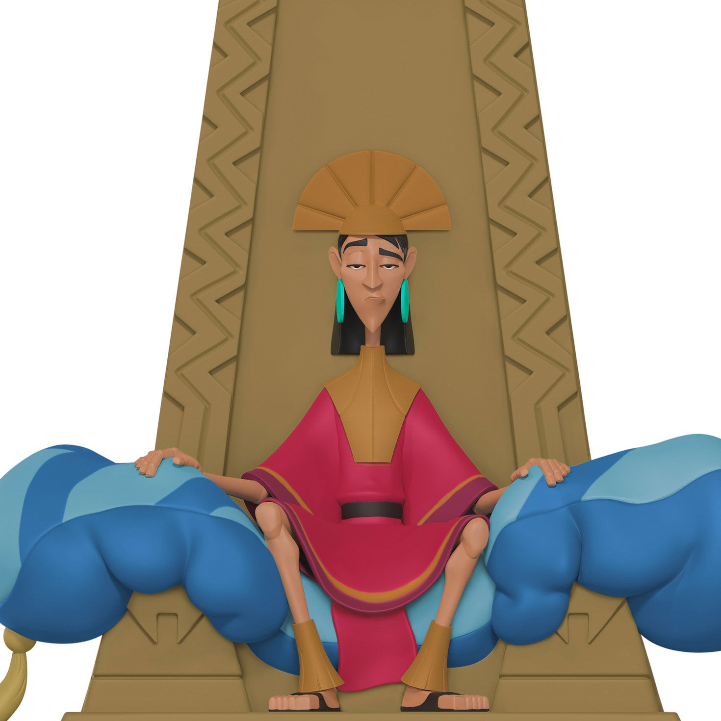 Emperor's New Groove Kuzco Keepsake Ornament closeup view image number 5