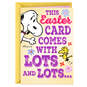 Peanuts® Snoopy Lots of Love Easter Card, , large image number 1