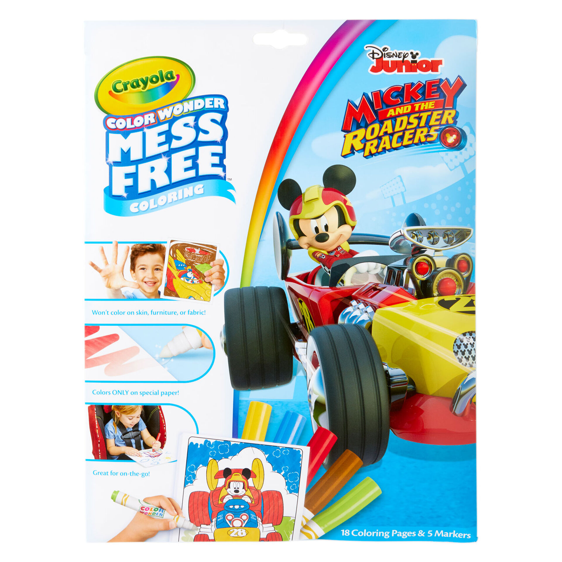 Crayola Color Wonder Disney Junior Mickey Mouse Coloring Set - Arts ...