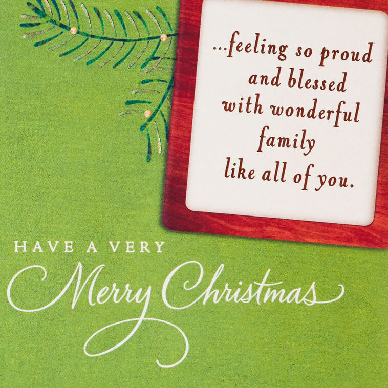 Proud and Blessed Christmas Card for Niece and Her Family - Greeting Cards | Hallmark proud-and-blessed-christmas-card-for-niece-and-her-family-greeting-cards-hallmark