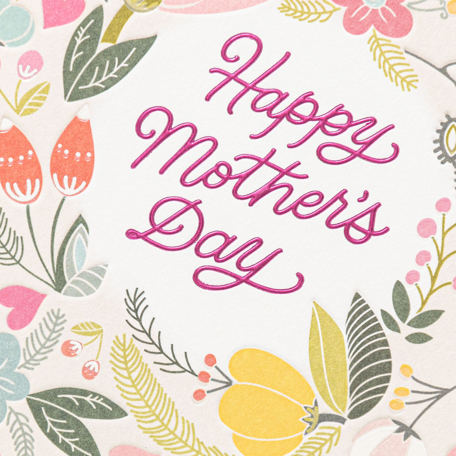 Happy Mother's Day Blank Floral Mother's Day Card, , large image number 3