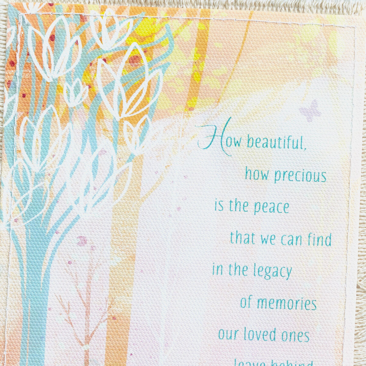 Peace and Comfort Sympathy Card Greeting Cards Hallmark