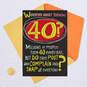What Old People Do Funny Pop Up 40th Birthday Card, , large image number 5