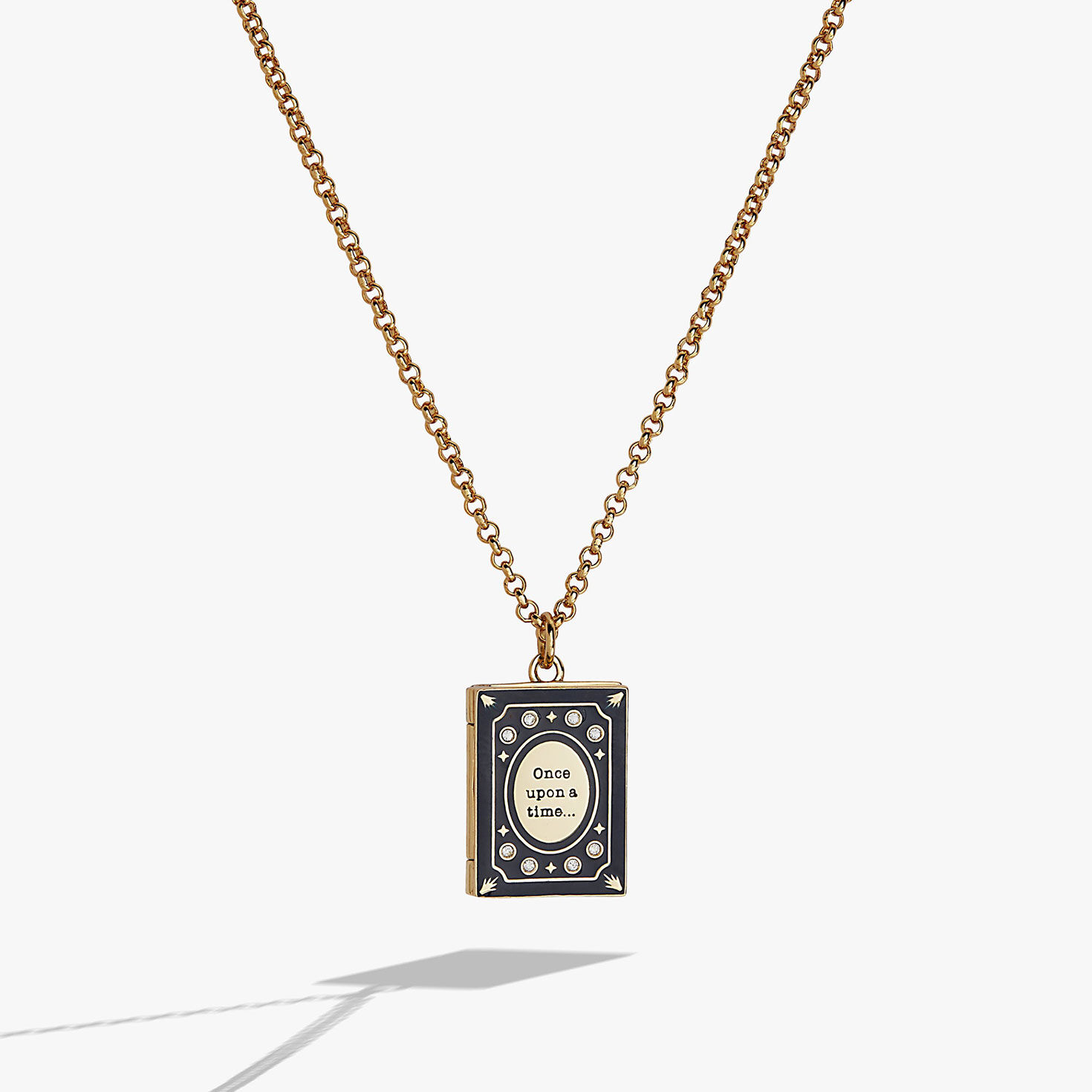 Alex And Ani 'A Reader Lives A Thousand Lives' Book Club Locket Pendant