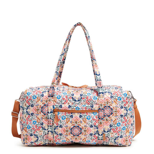 Vera Bradley Large Travel Duffel in Enchanted Mandala, 