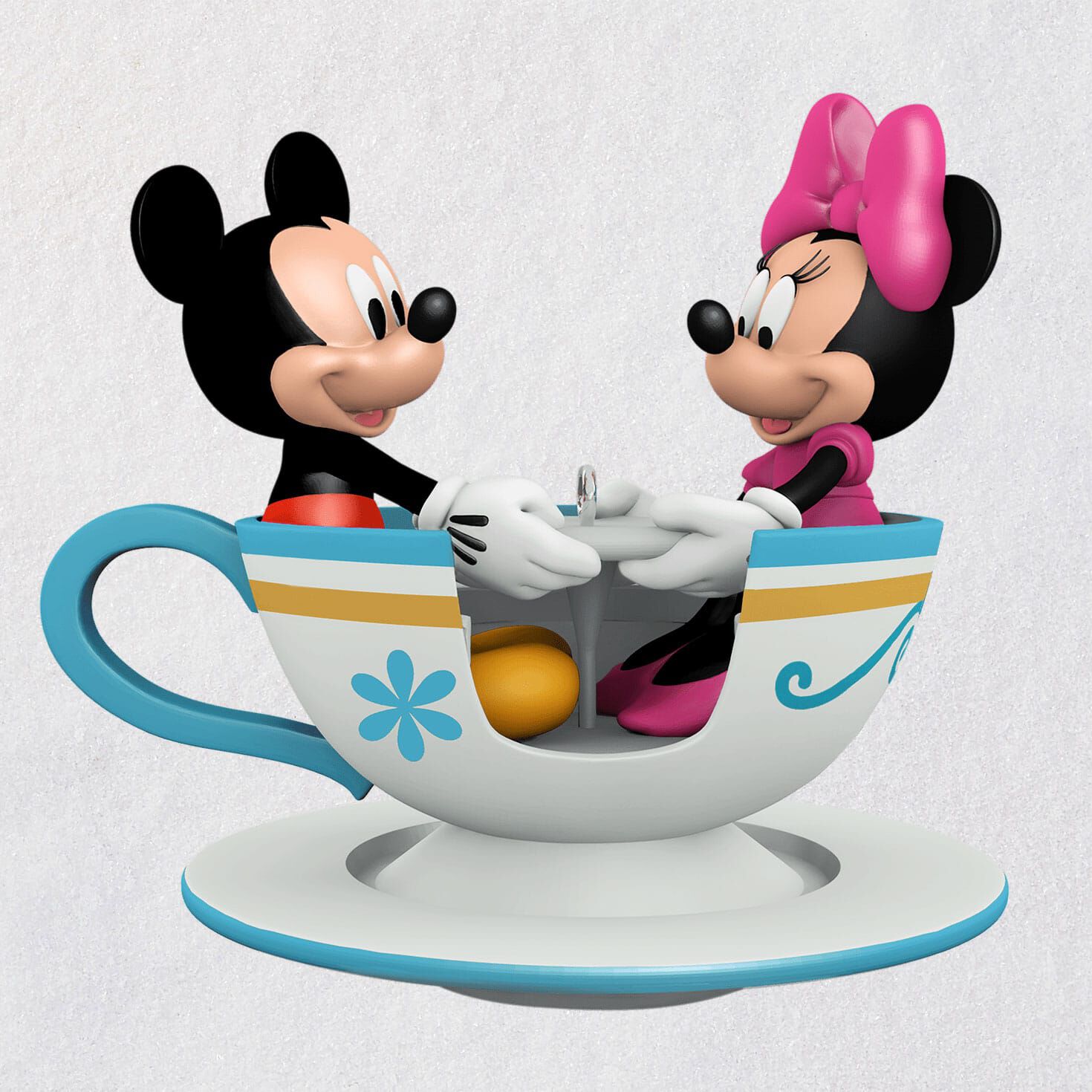TWO DISNEY Wooden Round Happy Easter Signs ft NEW Mickey Mouse /& Minnie Mouse