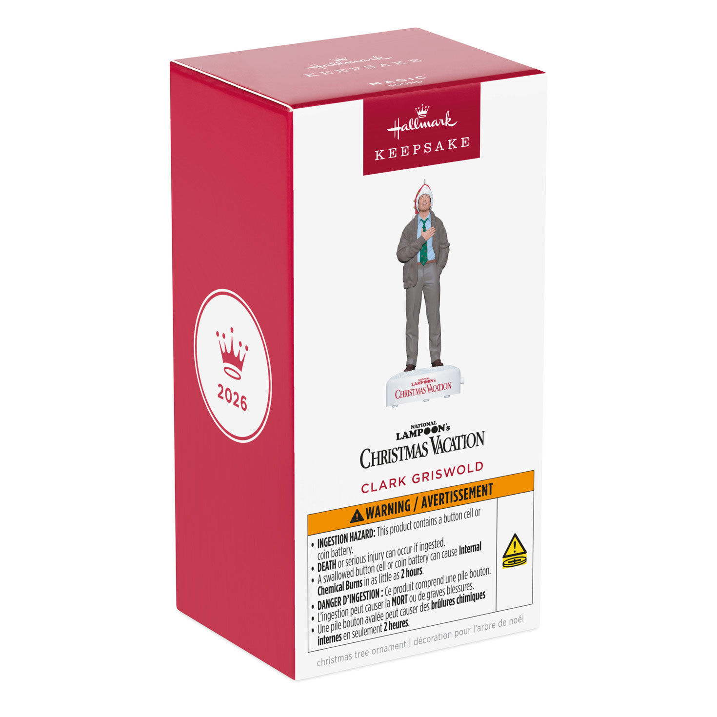 Clark Hand on Heart Keepsake Ornament package front image number 7