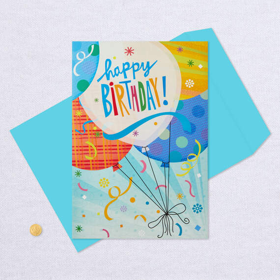 16" Fun Balloons Pop-Up Jumbo Birthday Card, , large image number 6