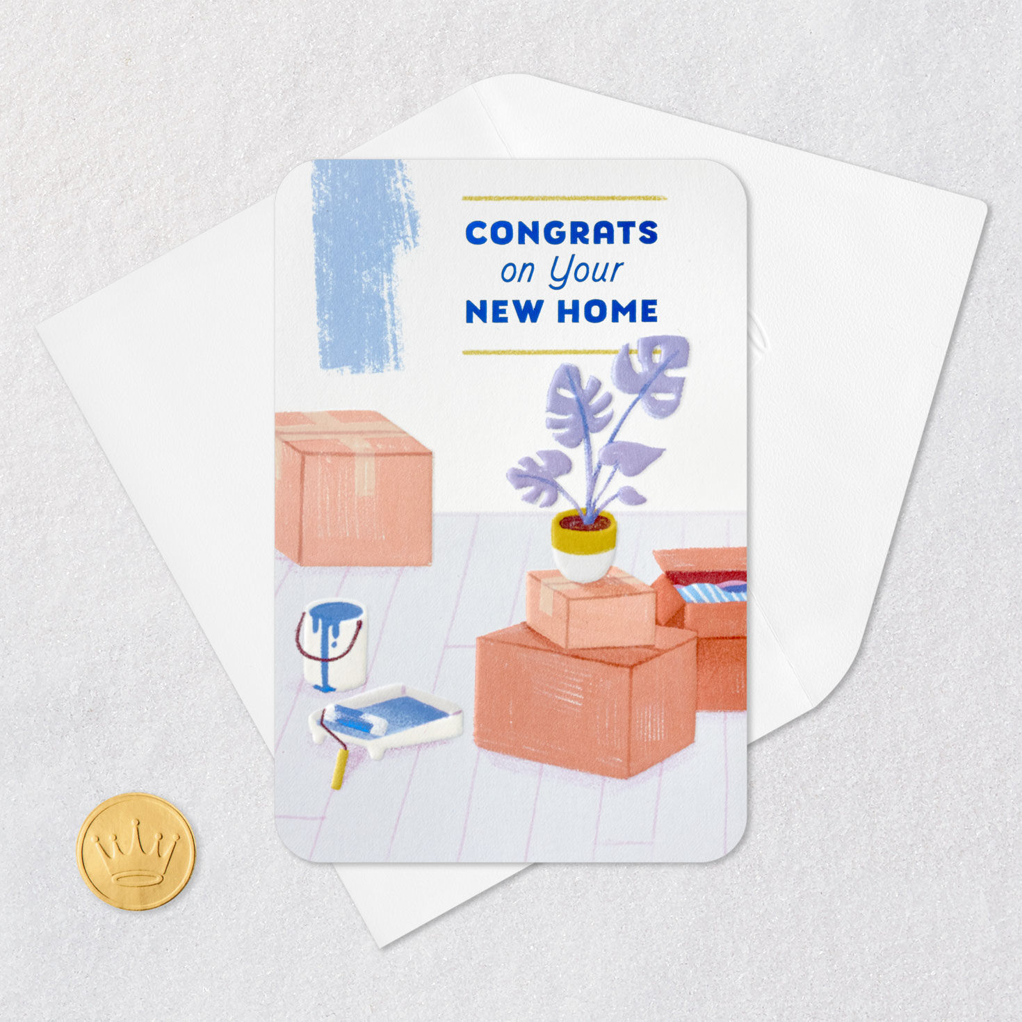 Home Sweet Home and a Smile New Home Card, , large image number 6