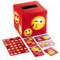 Heart-y Emojis Kids Classroom Valentines Set With Cards, Stickers and Mailbox, , large image number 1