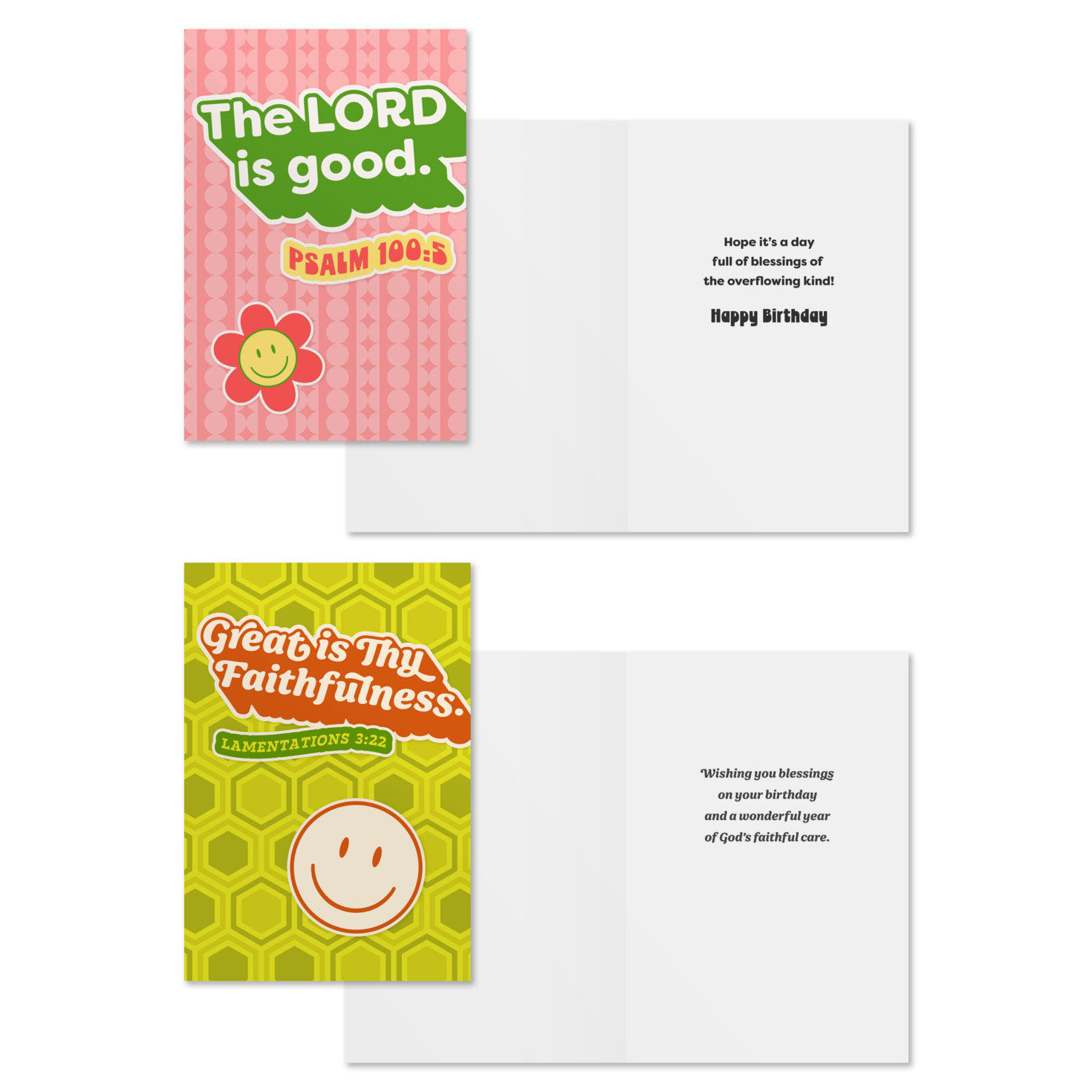 Happy Faces DaySpring Birthday Cards Assortment Card Front with Sentiment image number 4