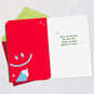 Toothpaste Tree with Red Brush Christmas Card for Dental Assistant Open card with envelope image number 3