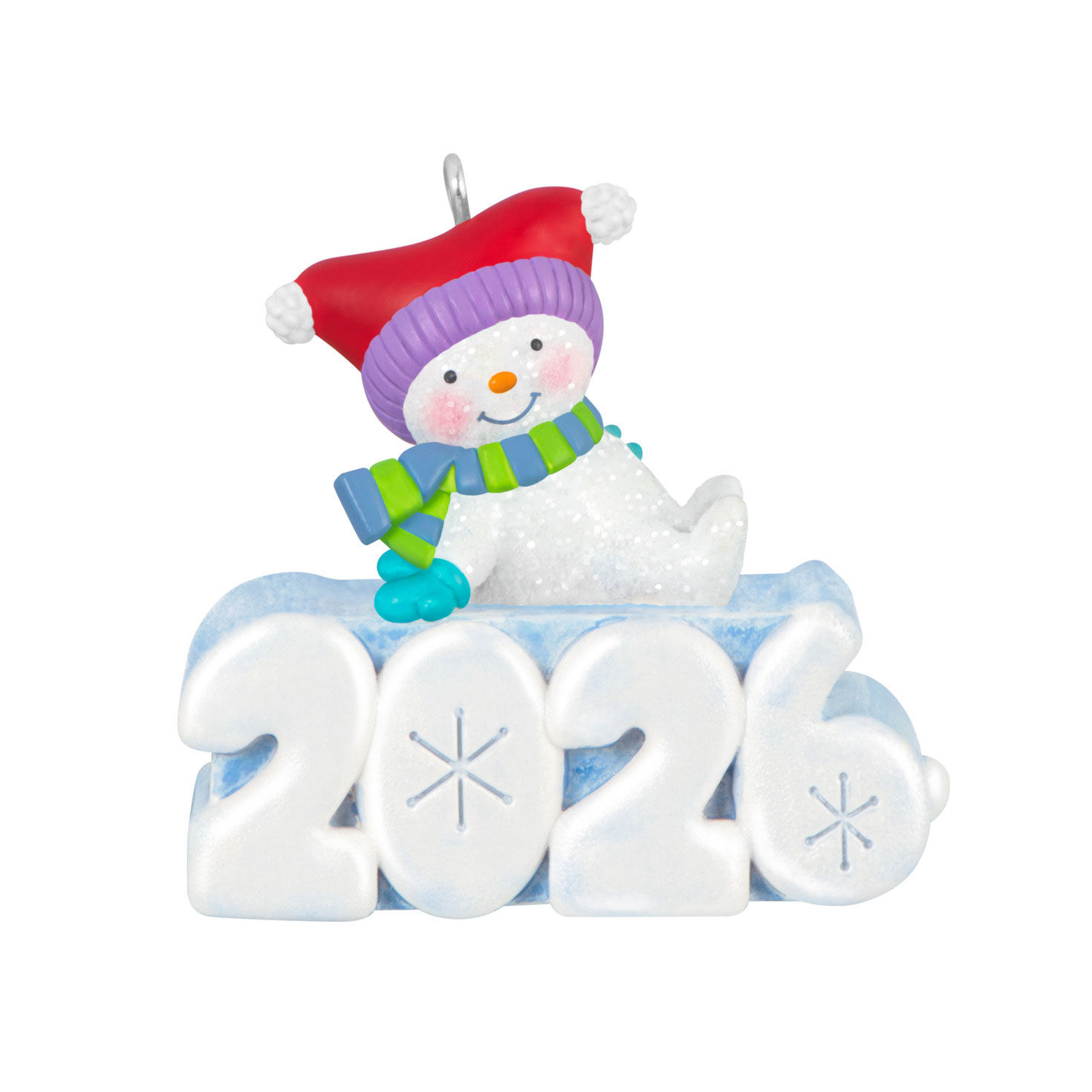 Snowman on 2026 Keepsake Ornament Front image number 3