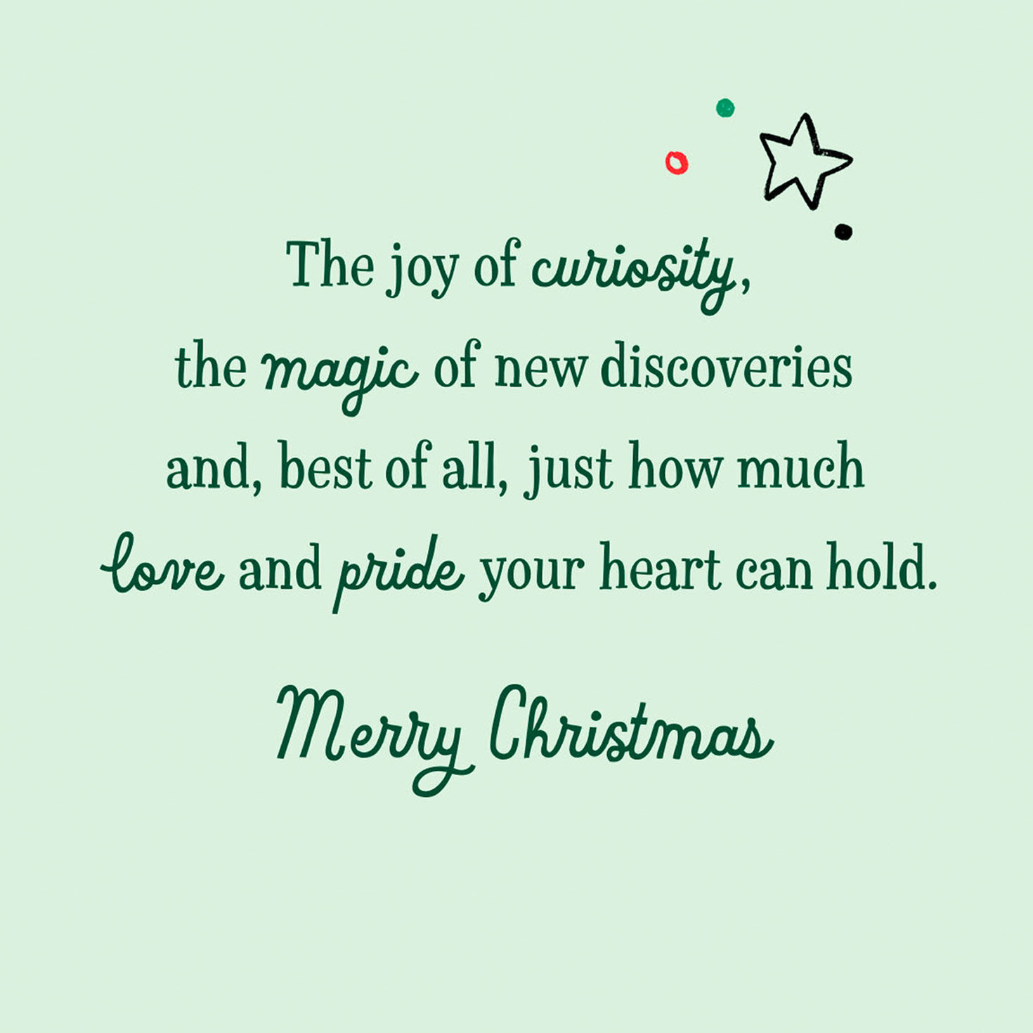 Love and Pride Christmas Card for Great-Grandson, , large image number 2