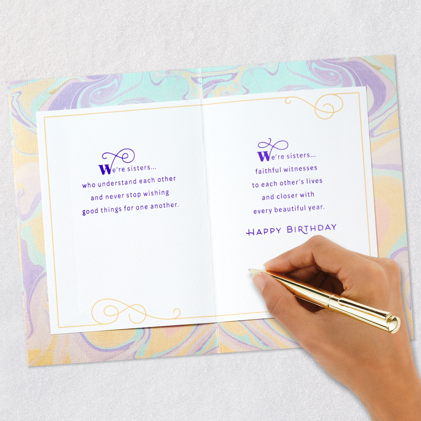 We Remember It All Birthday Card for Sister, , large image number 7