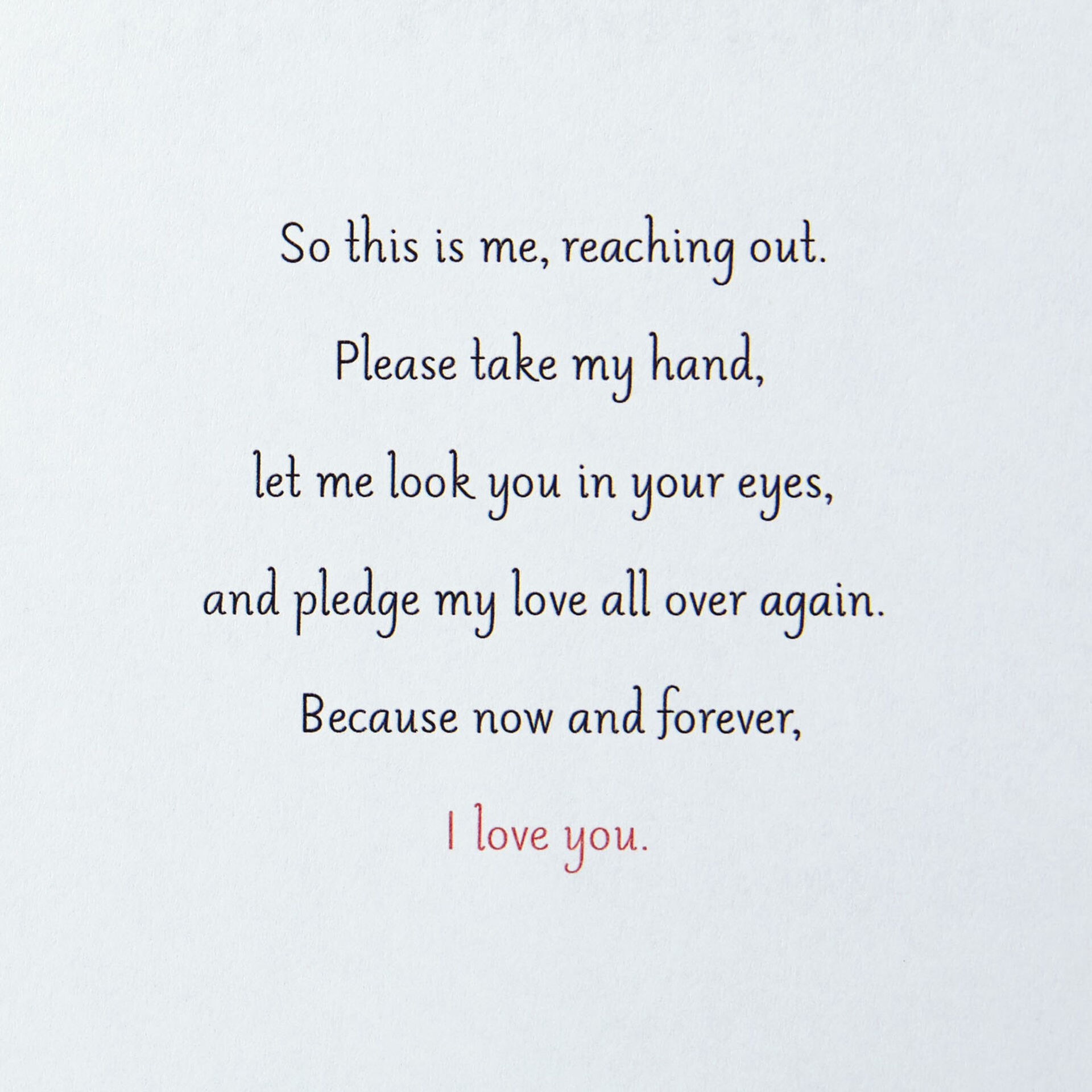 Now And Forever Love Card Greeting Cards Hallmark