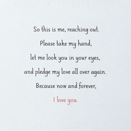 Now and Forever Love Card, 