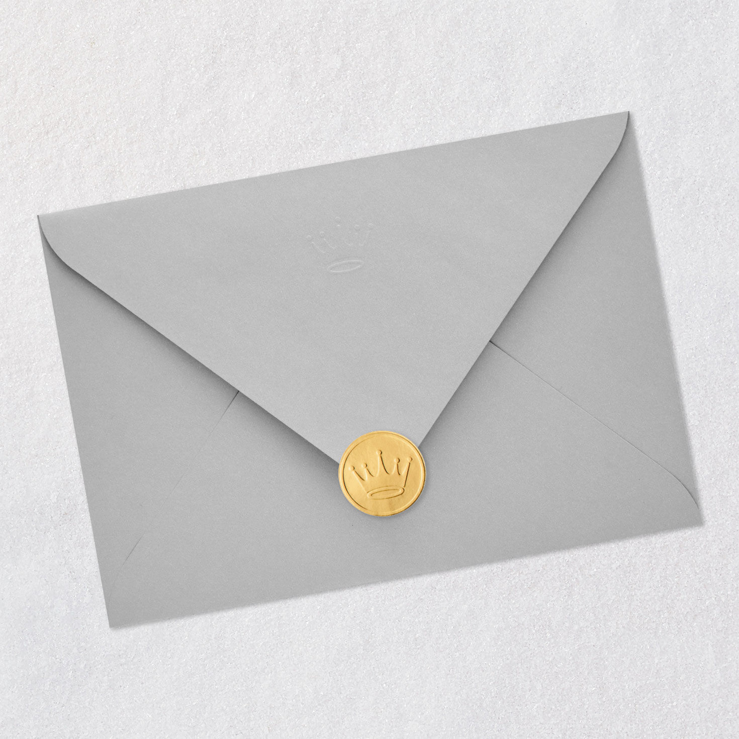 Gold and Black Health Professional Graduation Card Envelope Back with Seal image number 8