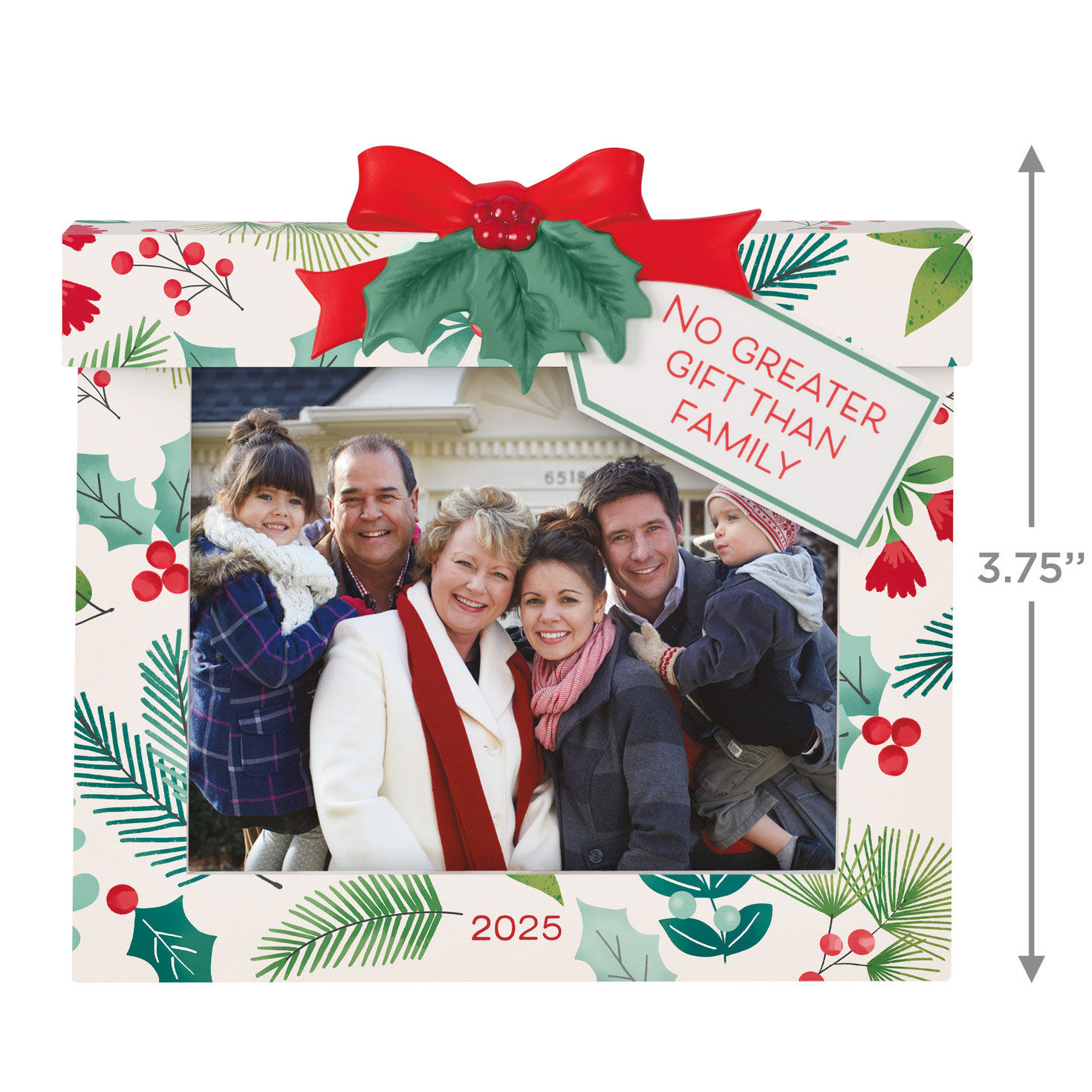 The Gift of Family 2025 Personalized Ornament, Custom Photo for only USD 24.99 | Hallmark