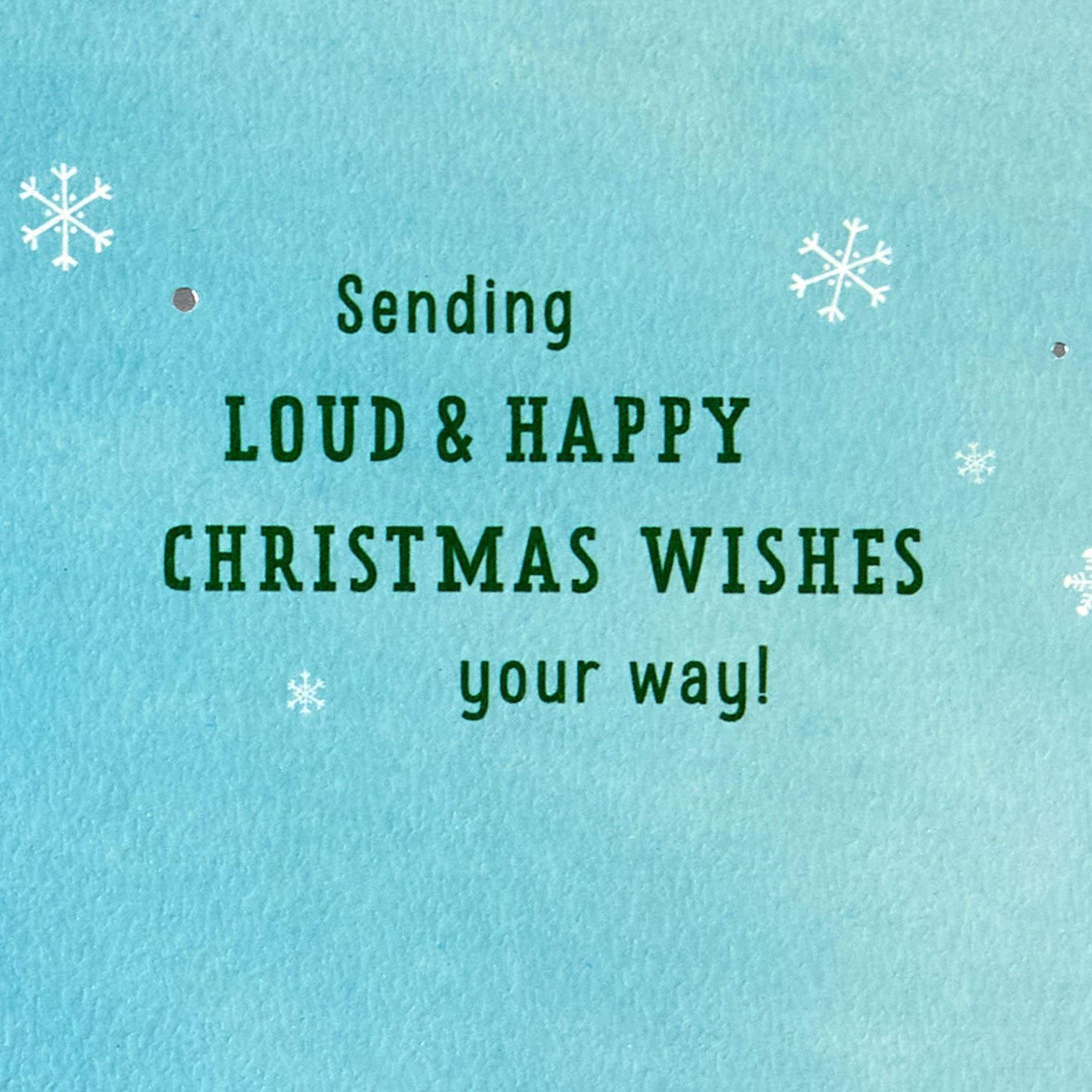 Elf Clausometer Christmas Card Sentiment image number 2