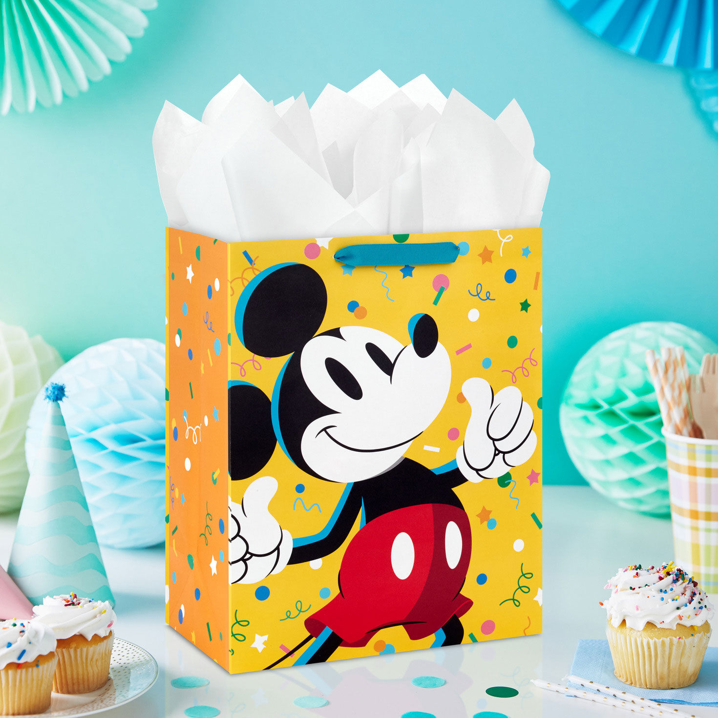 13" Disney Mickey Mouse Thumbs Up Large Gift Bag for only USD 4.49 | Hallmark