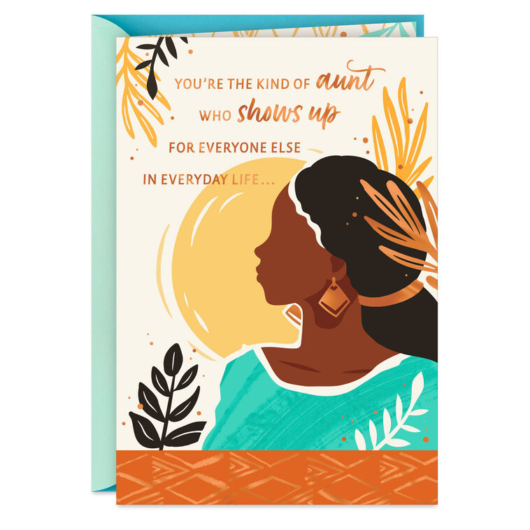 Make Time for You Birthday Card for Aunt