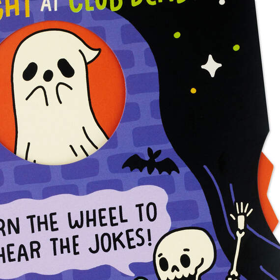 Comedy Club Jokes Funny Halloween Card With Sound, , large image number 4