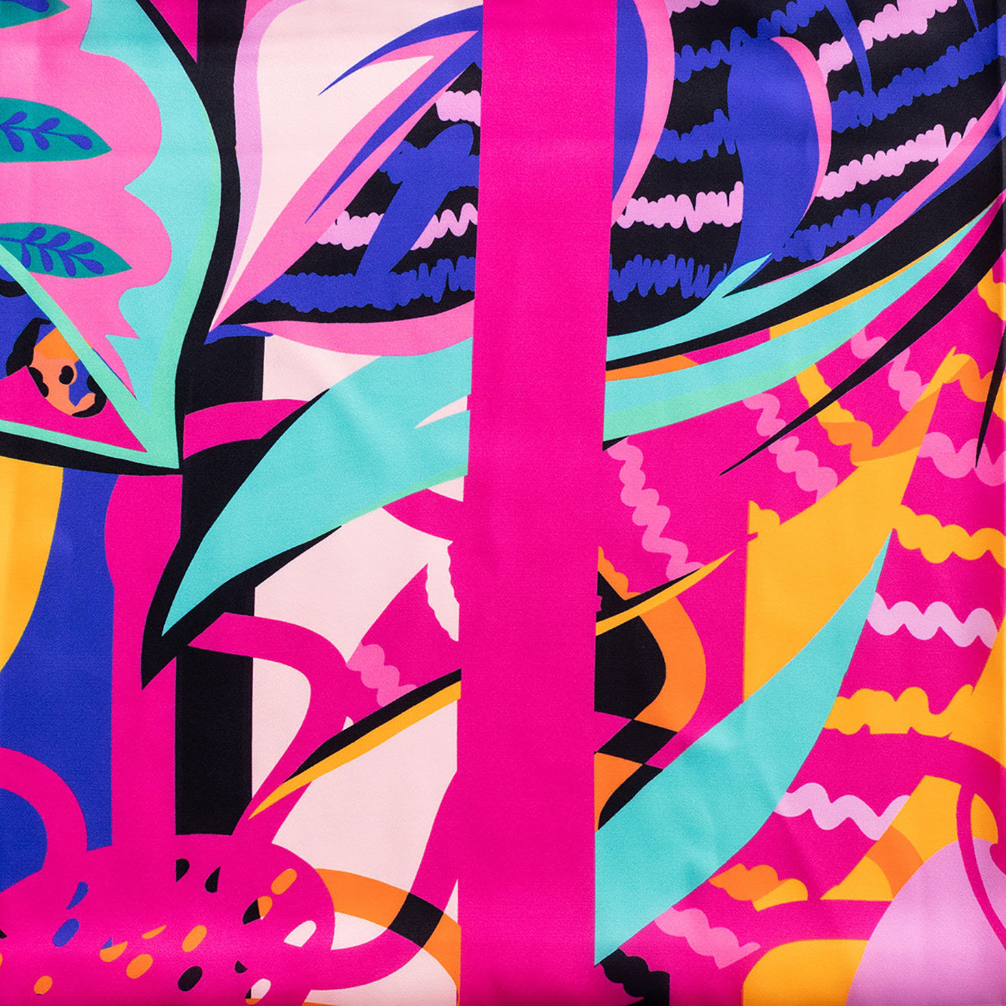 Sylvia Mollie Bold and Bright Abstract Scarf, Bold & Bright Abstract, large image number 4