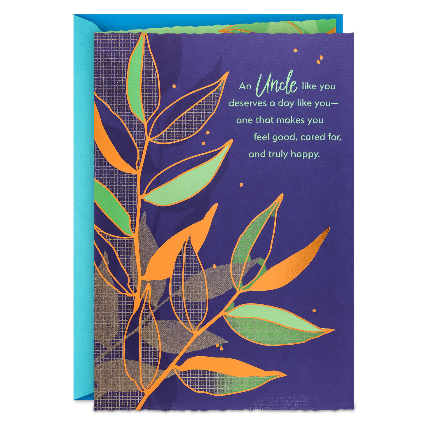 You Deserve a Truly Happy Day Father's Day Card for Uncle