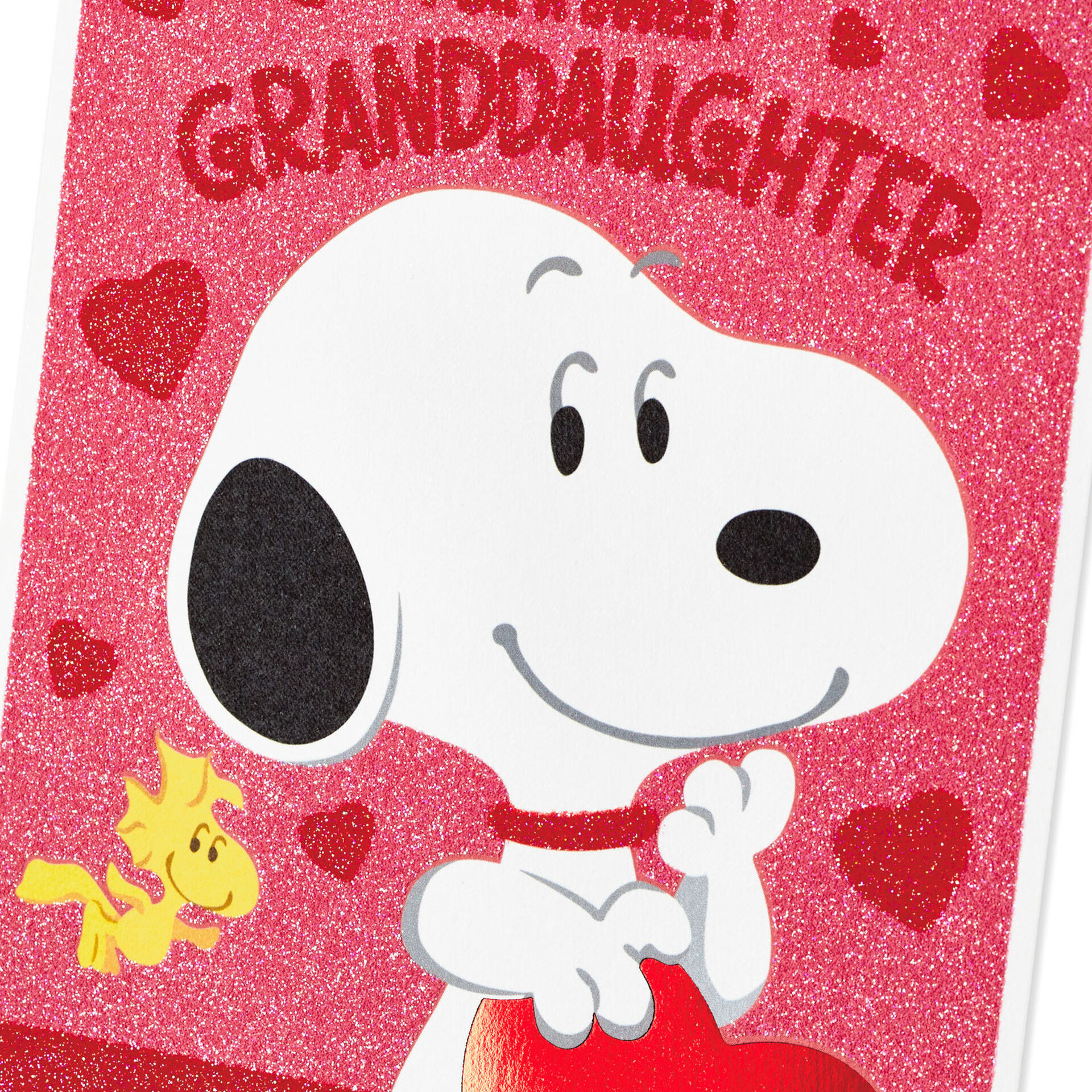 Peanuts® Snoopy Hugs Valentine's Day Card for Granddaughter - Greeting