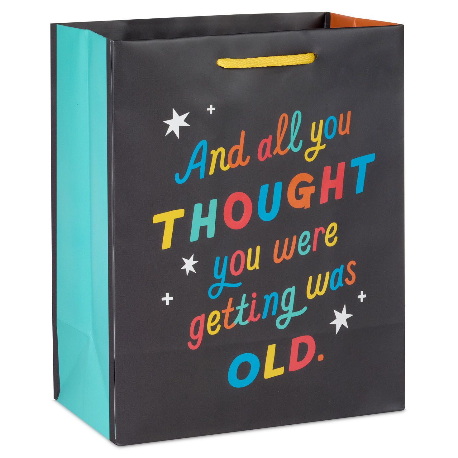 9.6" Getting Old Medium Birthday Gift Bag