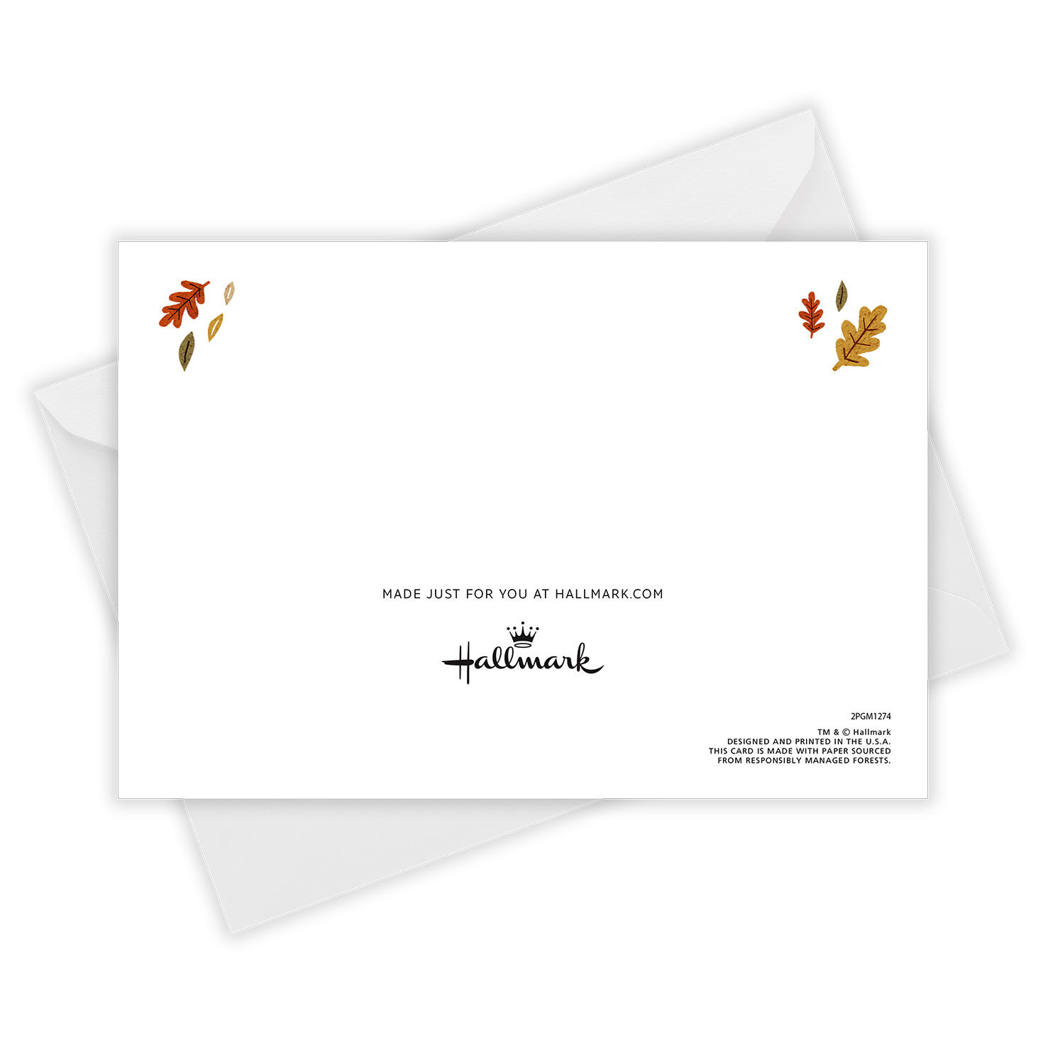 Personalized Grateful Fall Leaves Photo Card  image number 5