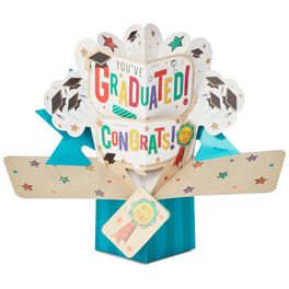 You Did It! Pop-Up Graduation Card, You Did It! Pop-Up Graduation Card, , large