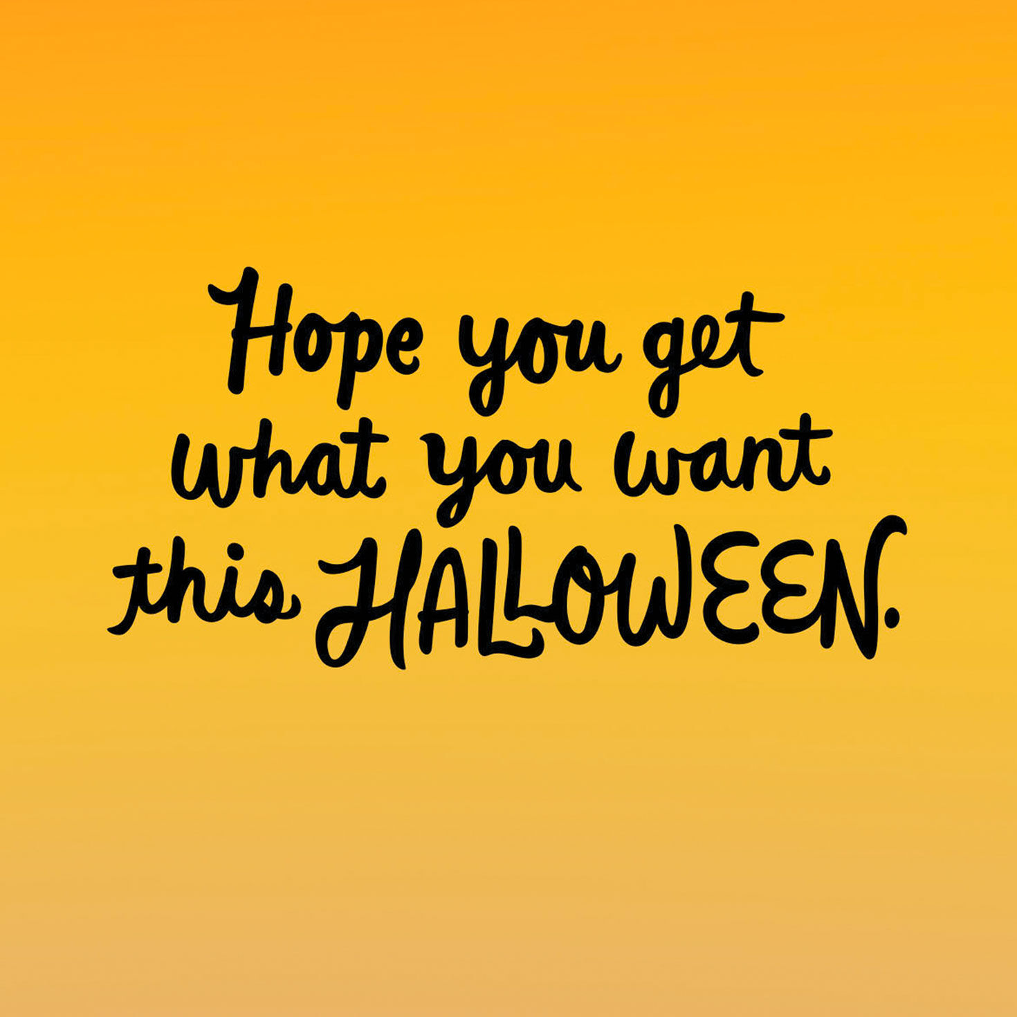 Brown Tabby Cat Funny Halloween Card Sentiment image number 2