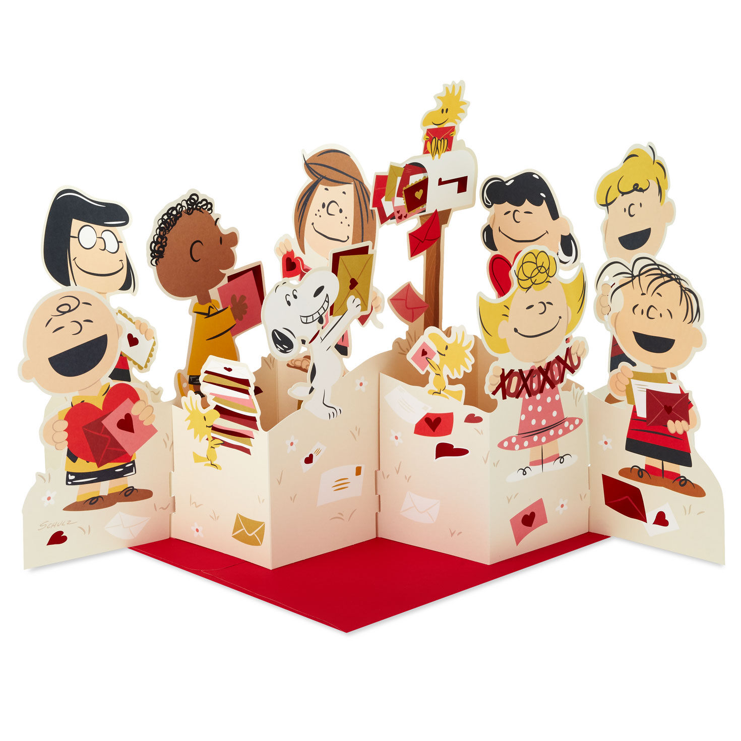 Jumbo The Peanuts Gang® 3D Pop-Up Valentine's Day Card for only USD 14.99 | Hallmark