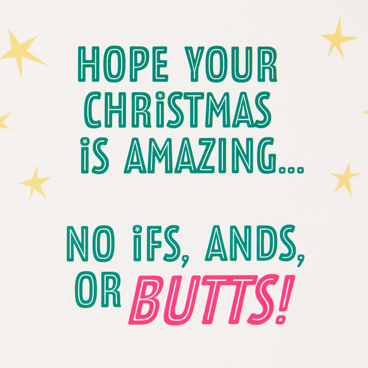 Santa Stuck in Chimney Funny Christmas Card With Sound sentiment image number 2