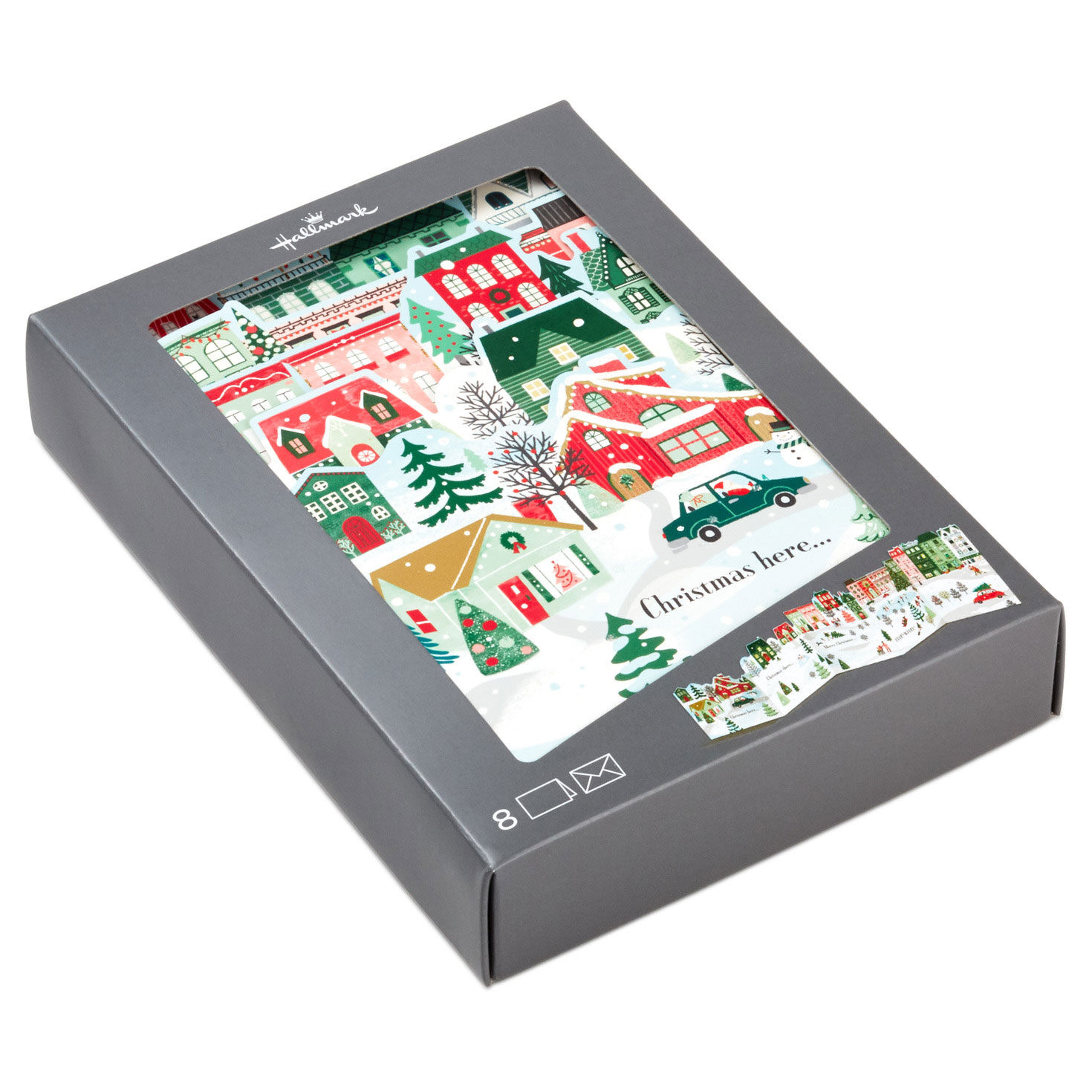 Merry Christmas Everywhere Boxed Christmas Cards, Pack of 8 for only USD 20.49 | Hallmark