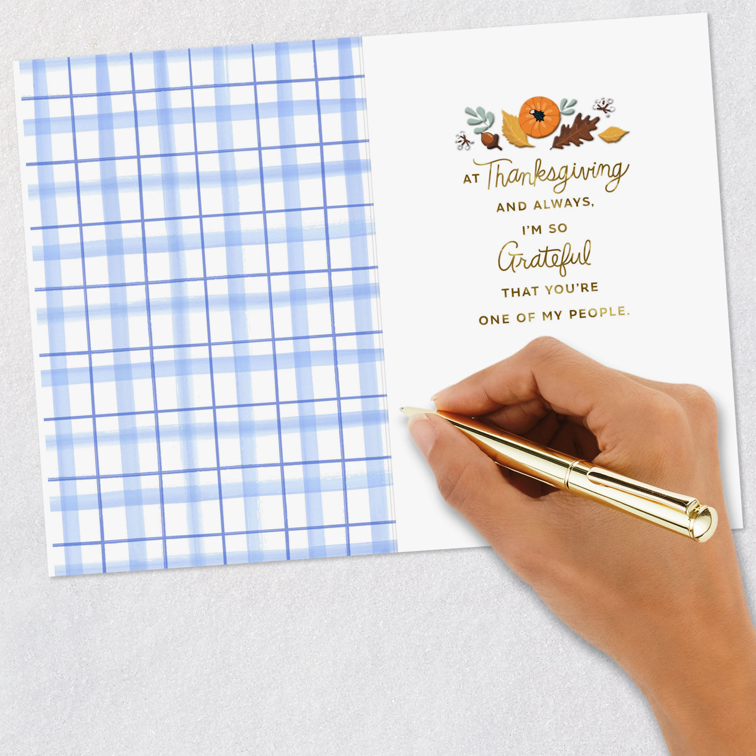 Grateful You're One of My People Thanksgiving Card for only USD 2.99 | Hallmark