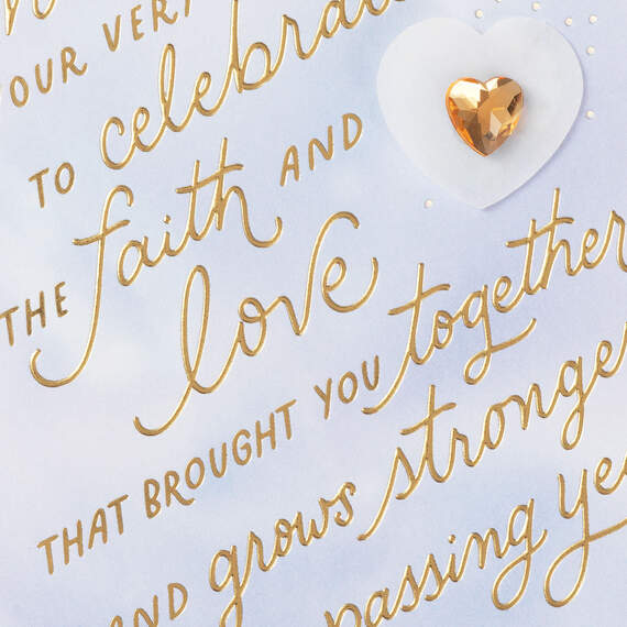Feel Thankful and Blessed Anniversary Card for Couple, , large image number 4