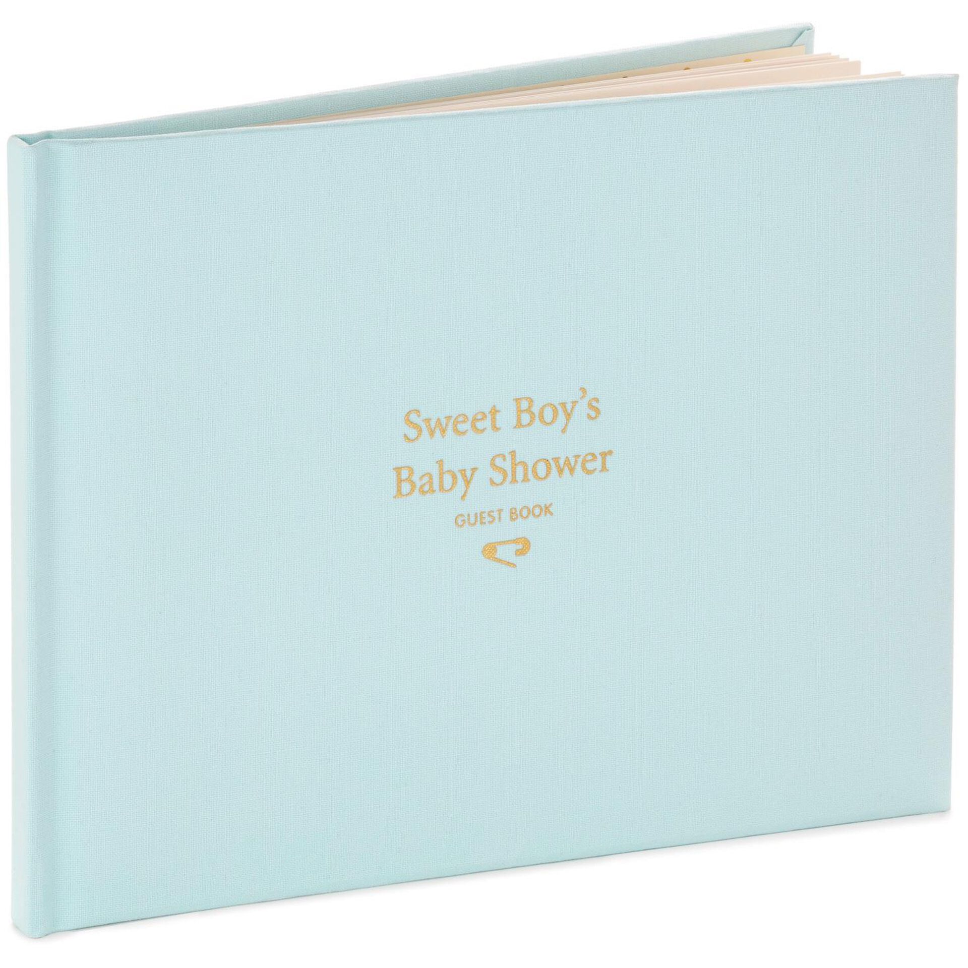 Sweet Boy S Baby Shower Guest Book Guest Books Hallmark